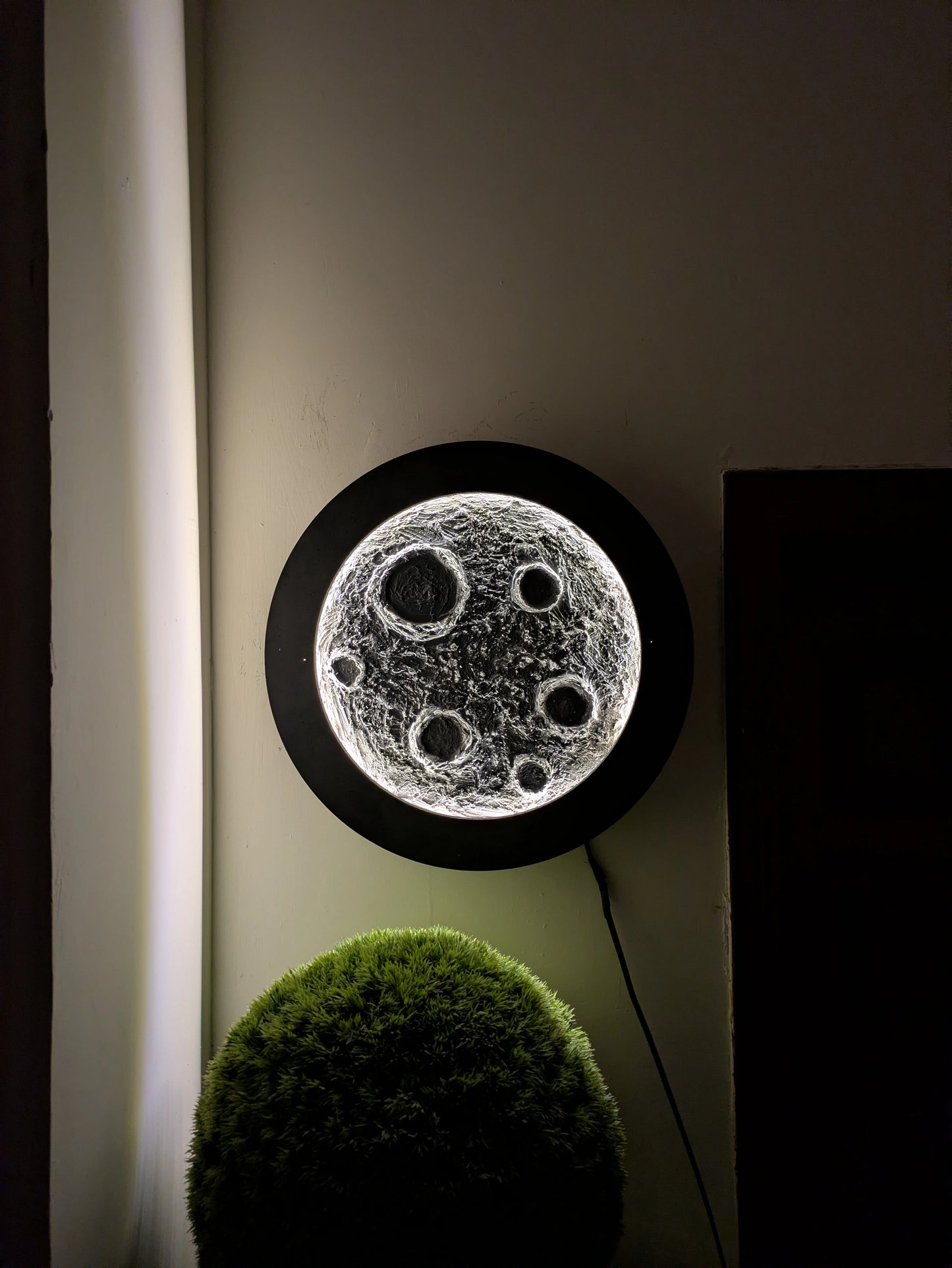 Moon Wall Lamp (22in size)