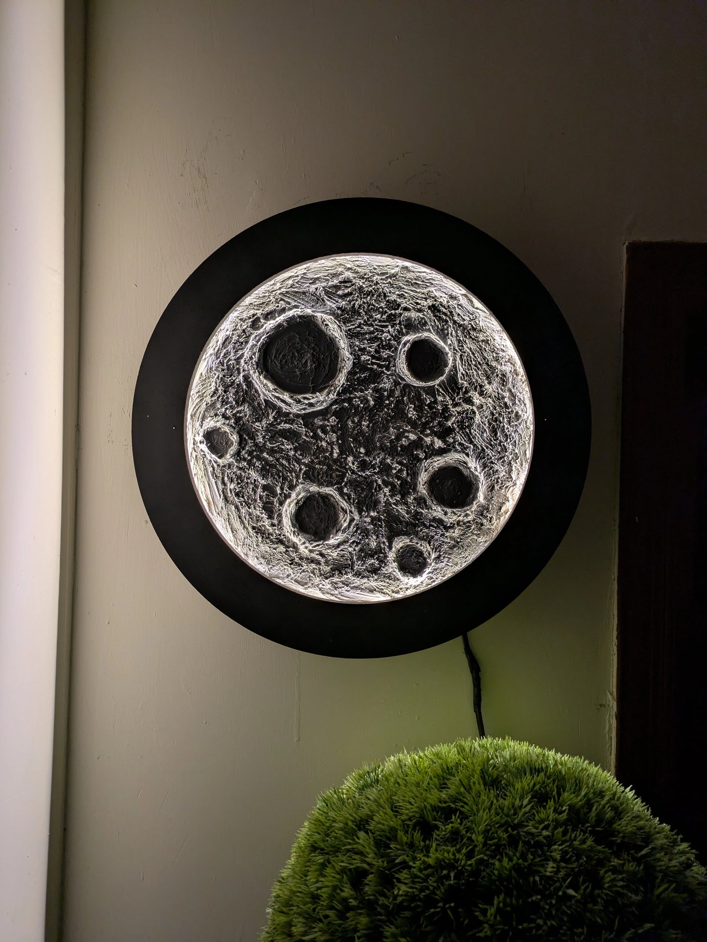 Moon Wall Lamp (22in size)